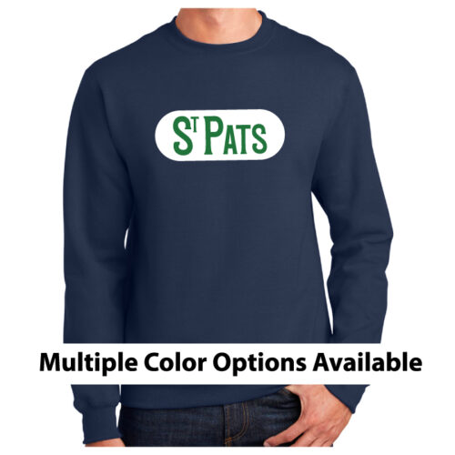 St. Pats Hockey - Printed Fleece Crewneck Sweatshirt (PC90)