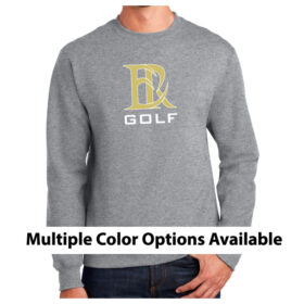 East Ridge HS Golf - Printed Fleece Crewneck Sweatshirt (PC90)