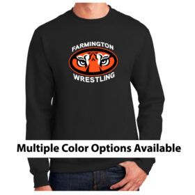 Farmington Wrestling - Printed Fleece Crewneck Sweatshirt (PC90)
