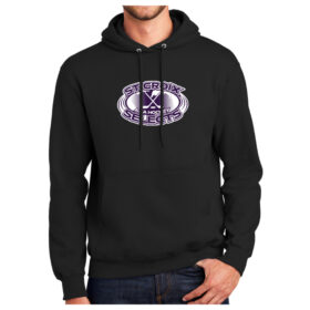 St. Croix Selects - Printed Black Pullover Hoodie (PC90H)
