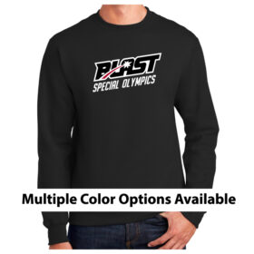 Blast Special Olympics - Printed Fleece Crewneck Sweatshirt (PC90)