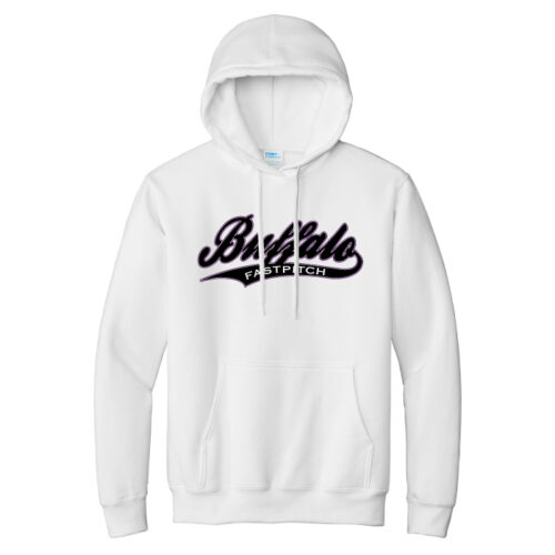 Buffalo Fastpitch - Printed Pullover Hoodie (PC90H) - Image 2