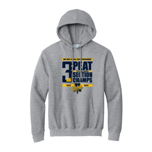 RHS Girls Hockey State - Printed Athletic Heather Pullover Hoodie (PC90H)
