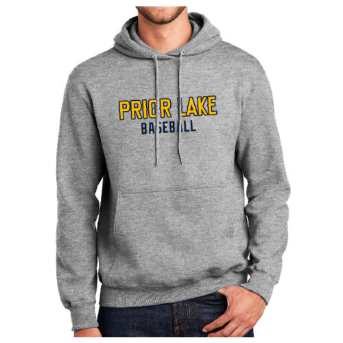 Prior Lake Baseball - Printed Cotton Hoodie (PC78H) - Image 2
