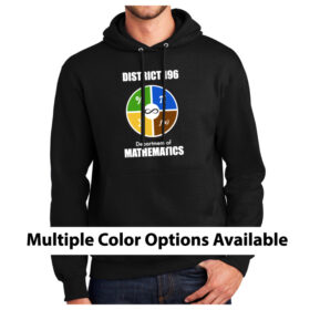 District 196 Department of Mathematics - Printed Pullover Hoodie (PC90H)