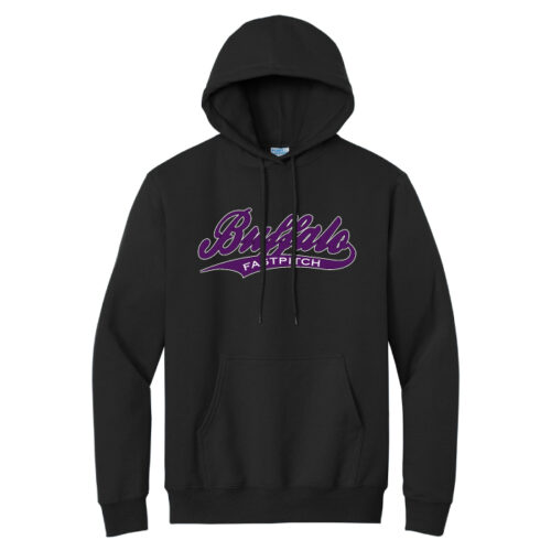 Buffalo Fastpitch - Printed Pullover Hoodie (PC90H) - Image 3