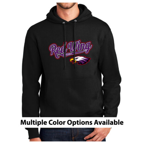 Red Wing Hockey - Printed Pullover Hoodie (PC90H)