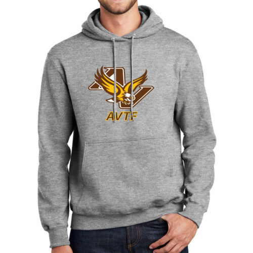 Apple Valley Track - Printed Pullover Hoodie (PC90H) - Image 2