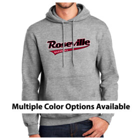 Roseville Baseball - Printed Pullover Hoodie (PC90H)