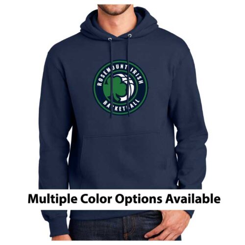 Rosemount Travel Basketball - Printed Pullover Hoodie (PC90H)