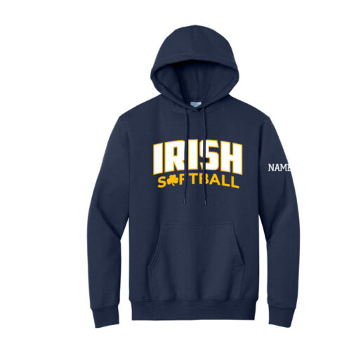 RHS Girls Softball - Printed Pullover Hoodie (PC90H) - Image 2