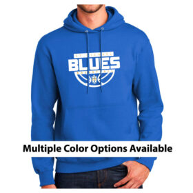 St. Michael Basketball - Printed Pullover Hoodie (PC90H)