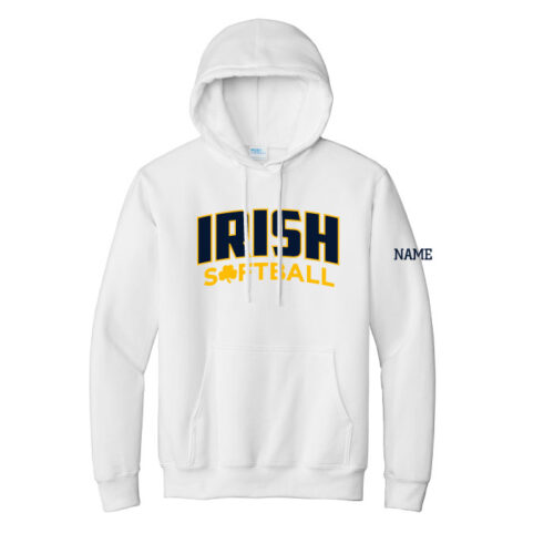 RHS Girls Softball - Printed Pullover Hoodie (PC90H) - Image 3