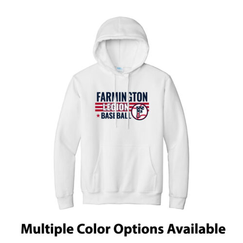 Farmington Legion Baseball - Printed Pullover Hoodie (PC90H)