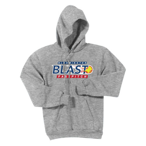 Bloomington Blast Fastpitch - Printed Pullover Hoodie (PC90H) - Image 2