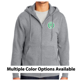 St. Joseph School - Embroidered Full-Zip Fleece Hoodie (PC90ZH)