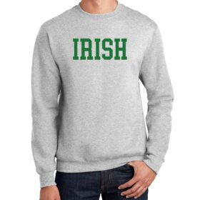 11AAA Road To Ripken - Printed Fleece Crewneck Sweatshirt Grey (PC90)