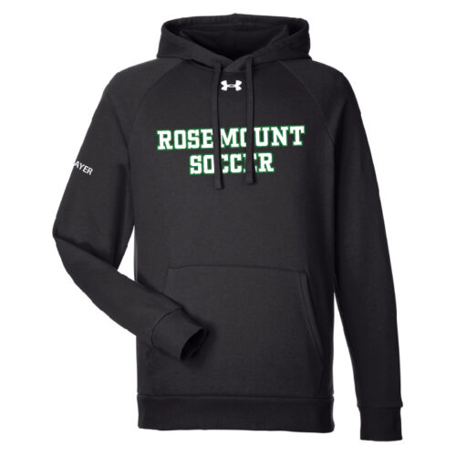 Rosemount Girls Soccer - Black Under Armour Rival Fleece Hoodie (1379757) ***PLAYERS ONLY***