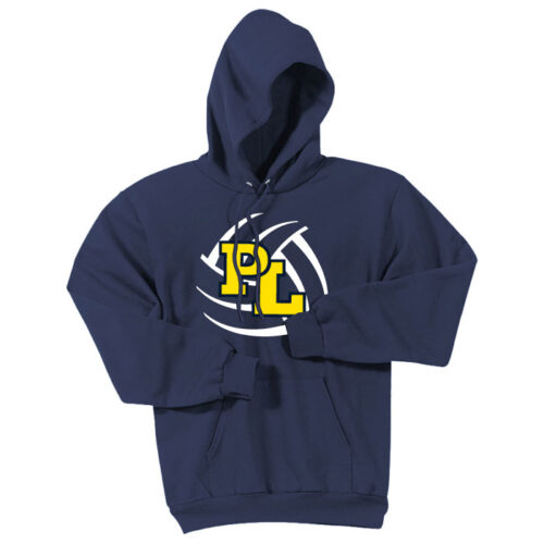 Prior Lake Volleyball - Printed Pullover Hoodie (PC90H)