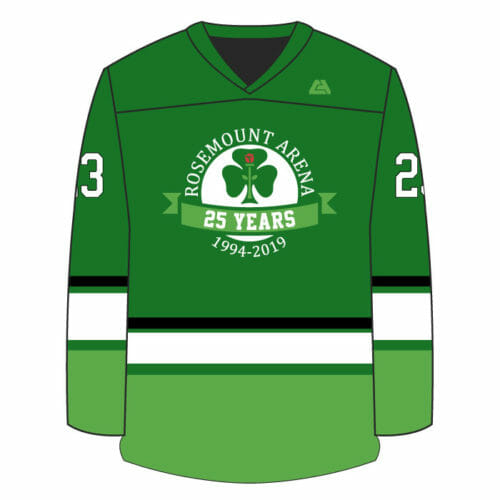 Rosemount Ice Arena's 25th Anniversary Celebration - Full-Dye Hockey Jersey