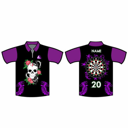 CA Gear - "Poison Ivy" Billiards & Darts Polo
