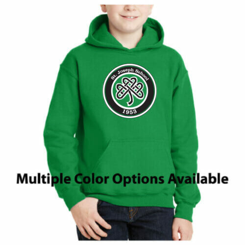 St. Joseph School - Printed Youth Hooded Sweatshirt (18500B)