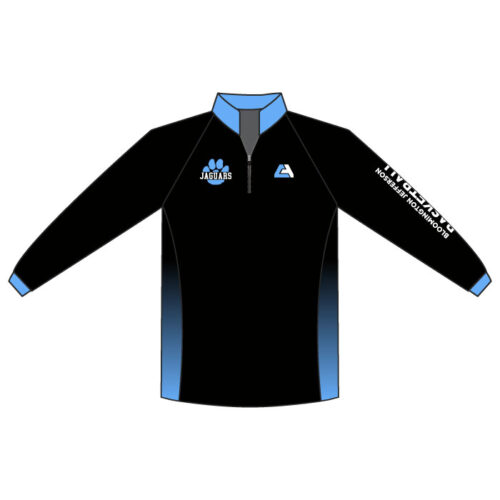 Jefferson Jaguars Basketball - Full-Dye Quarter Zip Jacket