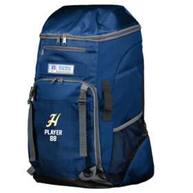 Highland Baseball - Russell Navy Embroidered Diamond Gear Backpack (R01DWM)
