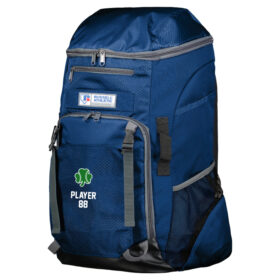 Rosemount Baseball - Navy Embroidered Diamond Gear Backpack (R01DWM)