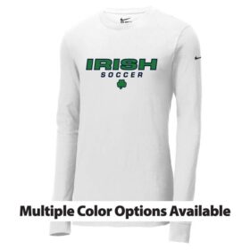 Rosemount Girls Soccer - Printed Nike Dri-FIT Cotton/Poly Long Sleeve Tee (NKBQ5230)