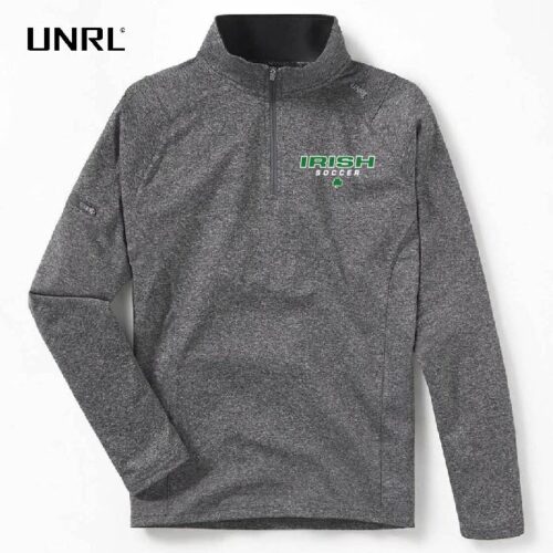 Rosemount Girls Soccer - Heather Gray Embroidered UNRL Elite 1/4-Zip