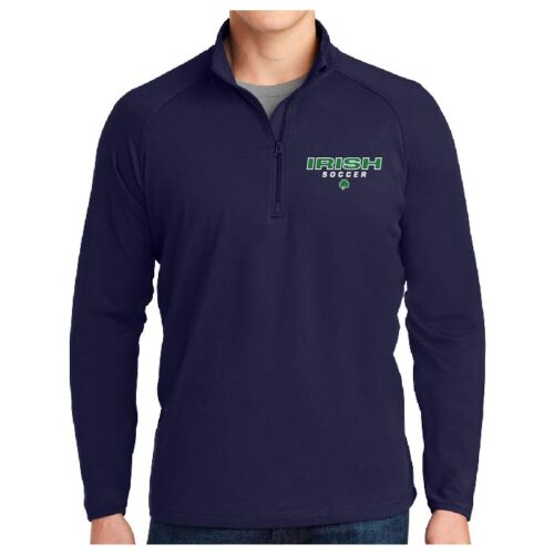 Rosemount Girls Soccer - Navy Embroidered 1/4 Zip Pullover (ST850)