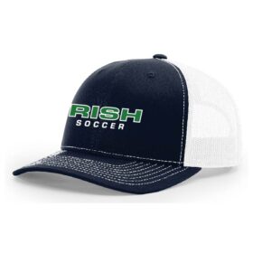Rosemount Girls Soccer - Navy/White Embroidered Snapback Baseball Cap (112)