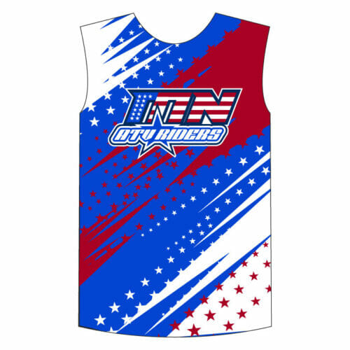 MN ATV - Full-Dye "Red White & Blue" Sleeveless Jersey