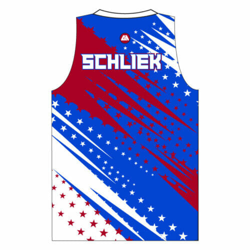 MN ATV - Womens "Red White & Blue" Full-Dye Tank Top - Image 2