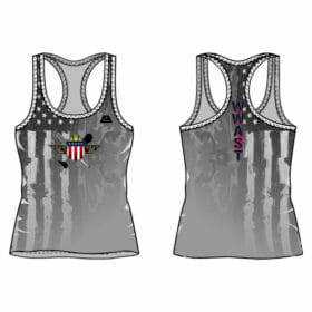 WWAST - Womans Full-Dye Razorback Tank Top