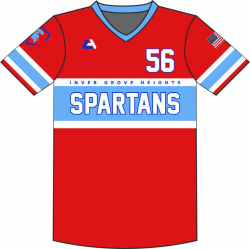 IGH Baseball - Full-Dye Red Jersey