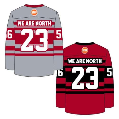 Lakeville North Hockey - Full-Dye Reversible Practice Jersey - Image 2