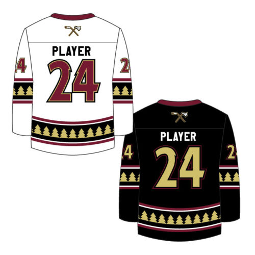 Lakeville Lumberjacks - Full-Dye Reversible Game Jersey - Image 2