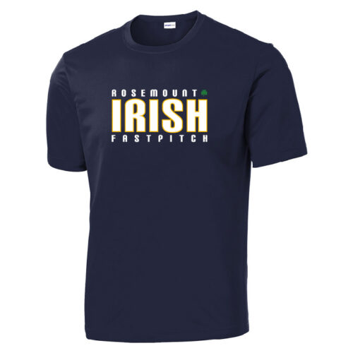 Rosemount Fastpitch - Navy Printed Performance Tee (ST350)