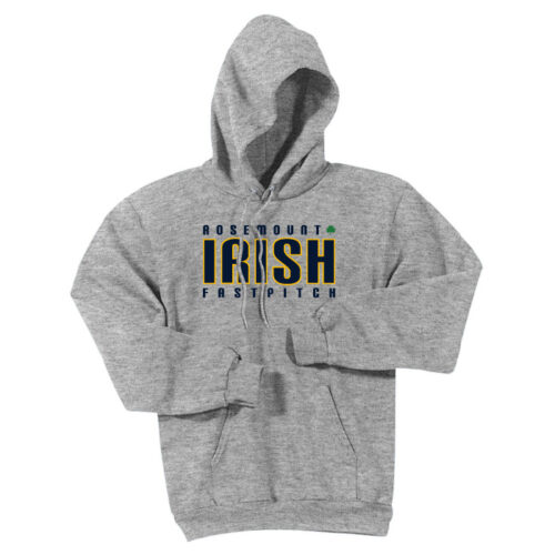 Rosemount Fastpitch - Printed Pullover Hoodie (PC90H) - Image 2
