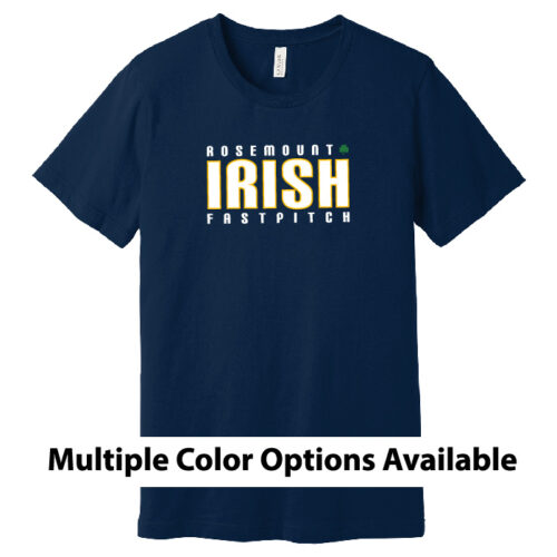 Rosemount Fastpitch - Short Sleeve Printed Tee (BC3001)