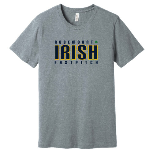 Rosemount Fastpitch - Short Sleeve Printed Tee (BC3001) - Image 2