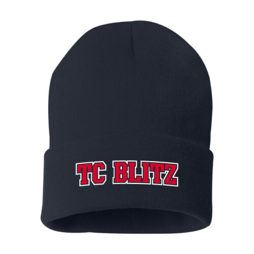 TC Blitz - Embroidered Cuffed Beanie (SP12)