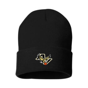 AVHS Trap - Black Embroidered Cuffed Beanie (SP12)