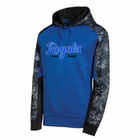 Rogers Baseball - Colorblock Performance Vinyl Hoodie (ST231)