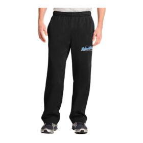 Lakeville Fastpitch - Black Embroidered Fleece Pant (ST237)