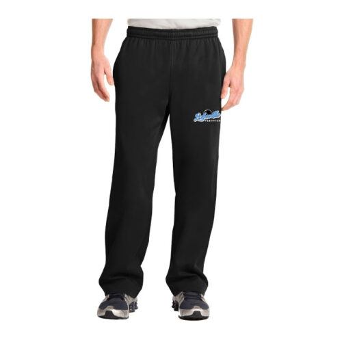 Lakeville Fastpitch - Black Embroidered Fleece Pant (ST237)