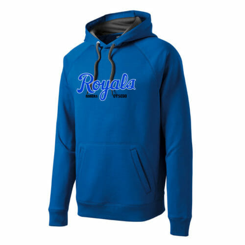 Rogers Baseball - Pullover Vinyl Hoodie (ST250)