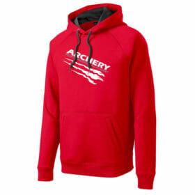 Archery Performance Academy - Red Pullover Hoodie (ST250)